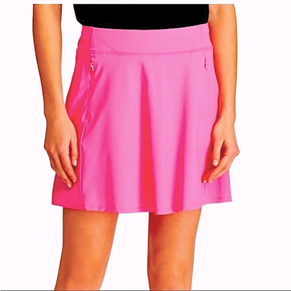 NWT Ralph Lauren Active Skirt Skort Short Sizes M L Pink Pickelball Tennis Golf